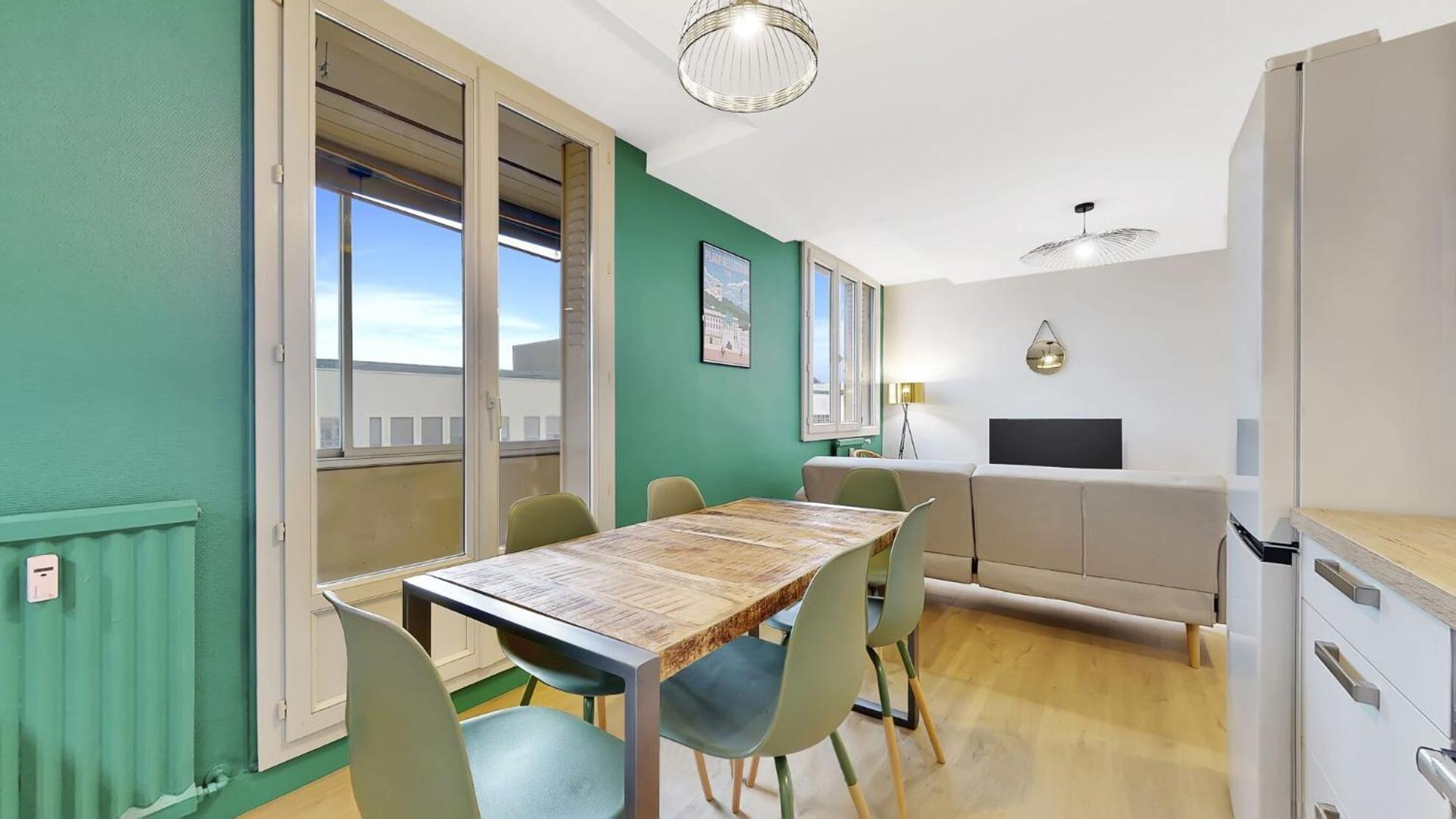 Appartement Neuf Pour 6, Parking Et Box, Au Calme Villeurbanne Zewnętrze zdjęcie